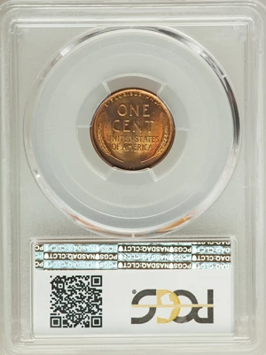 image for: 1909 1C VDB MS67+ Red and Brown PCGS. CAC....