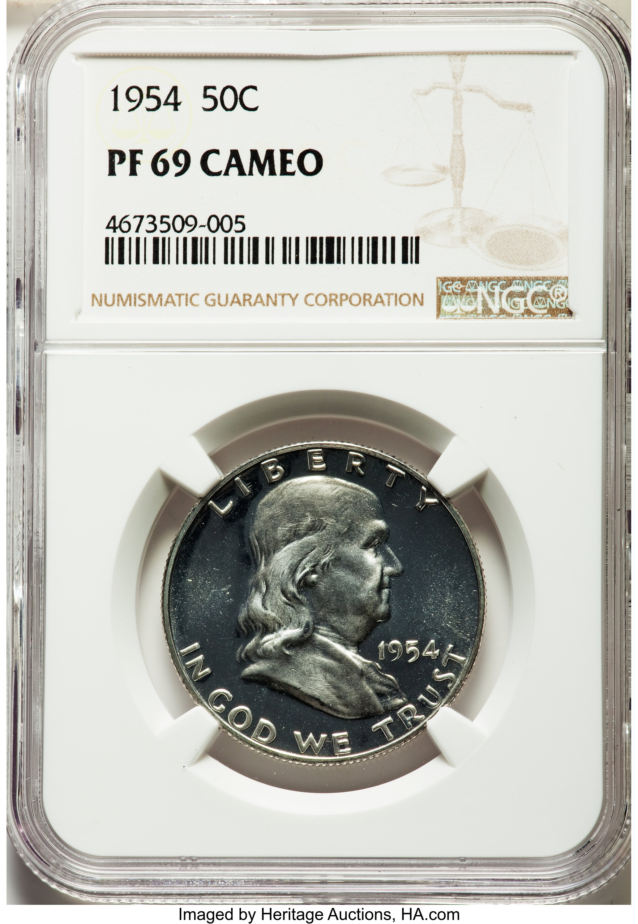 1954 50c PR CAM PR69 CAM thumbnail 12