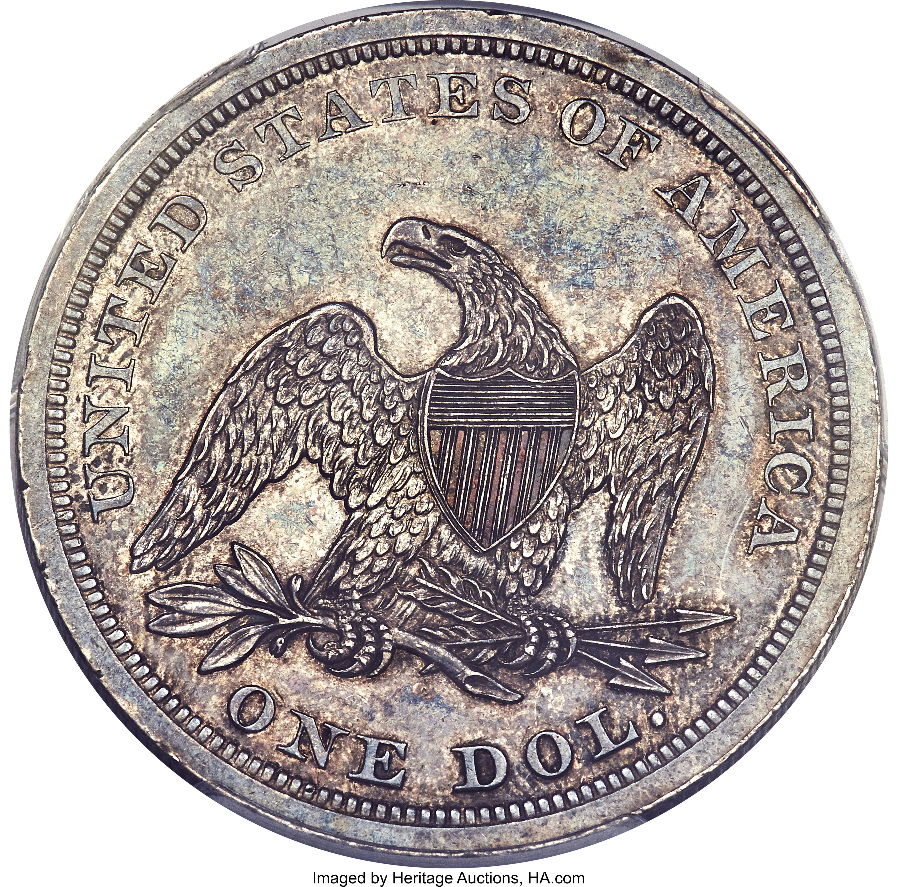 image for: 1843 $1 PR53 PCGS. OC-P1, High R.6....