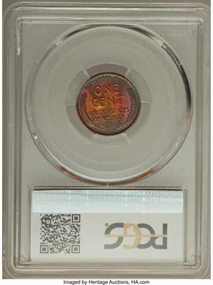 image for: 1909 1C VDB MS68 Red and Brown PCGS Secure. CAC....