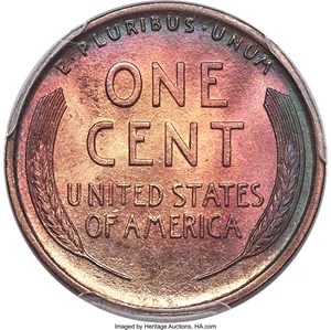 image for: 1909 1C VDB MS68 Red and Brown PCGS Secure. CAC....