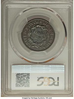 image for: 1831 1C Large Letters XF40 PCGS. N-9, R.2....