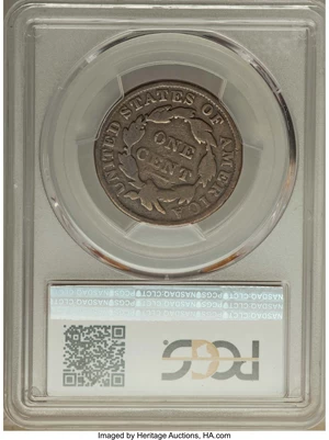 image for: 1835 1C Head of 1836 Good 4 PCGS. N-18, High R.4....