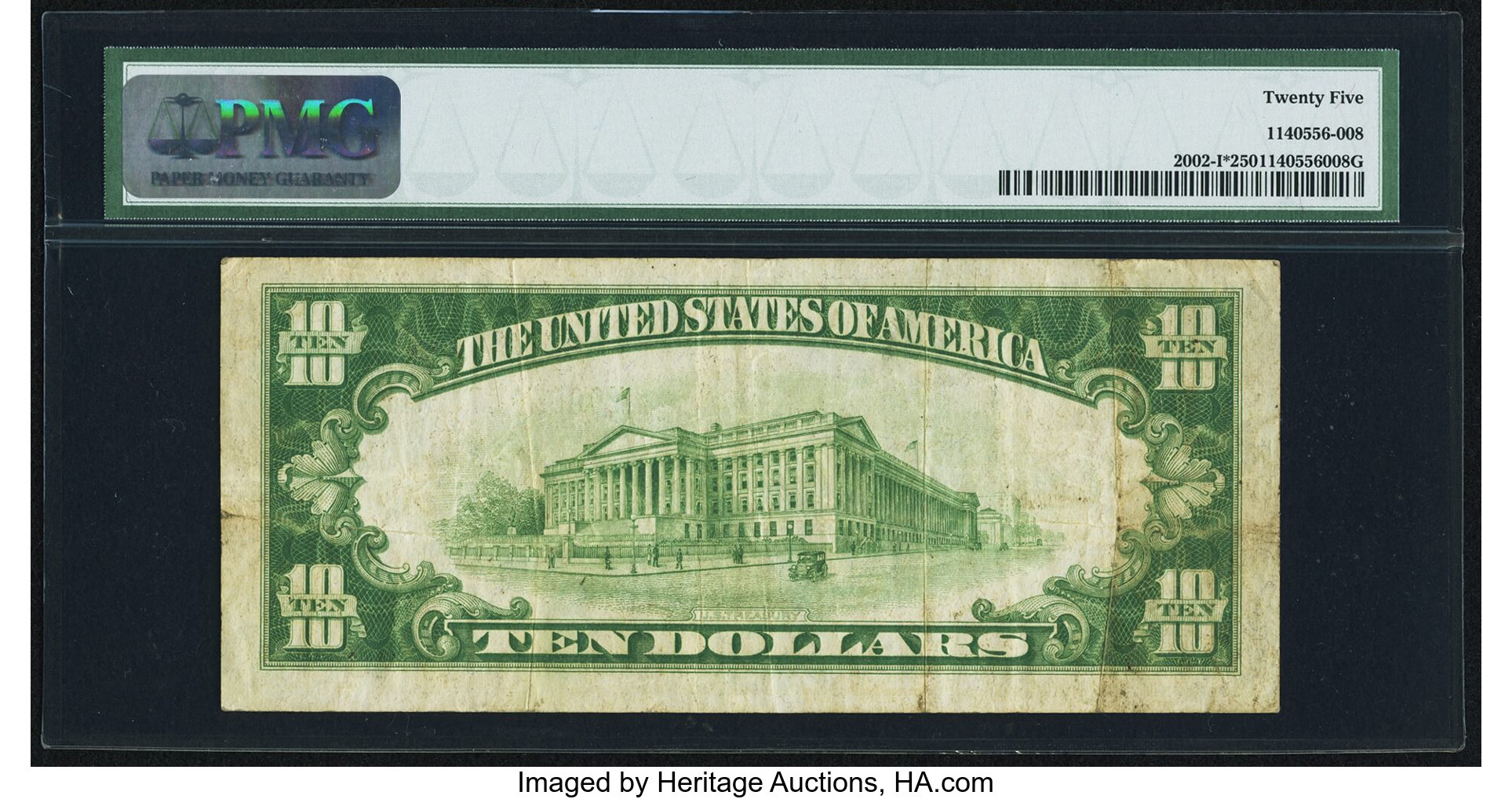 image for: Fr. 2002-I* $10 1928B Federal Reserve Note. PMG Very Fine 25....