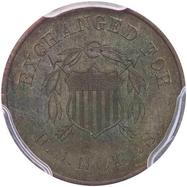 image for: 10C 1863 J-326A. PCGS PR64