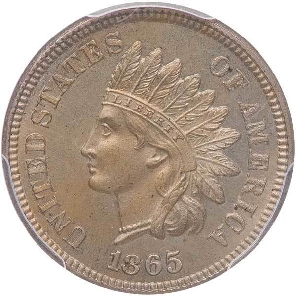image for: 1C 1865 J-406. PCGS PR64