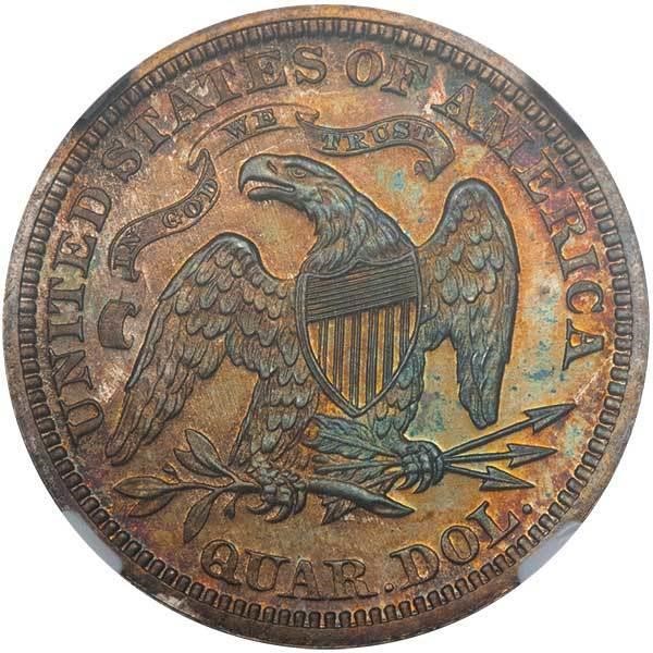 image for: 25C 1870 J-883. NGC PR66