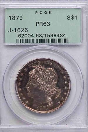 image for: $1 1879 J-1626. PCGS PR63