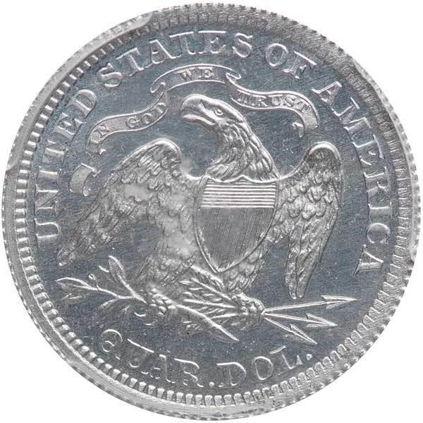 image for: 25C 1863 J-337. PCGS PR65 CAC