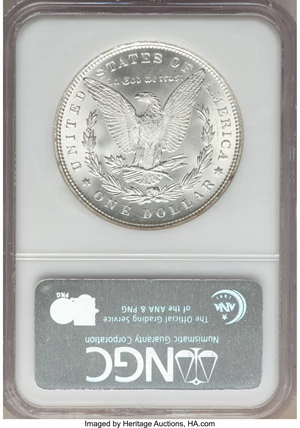 image for: 1891 $1 MS66 NGC....