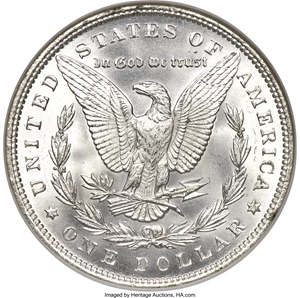 image for: 1891 $1 MS66 NGC....