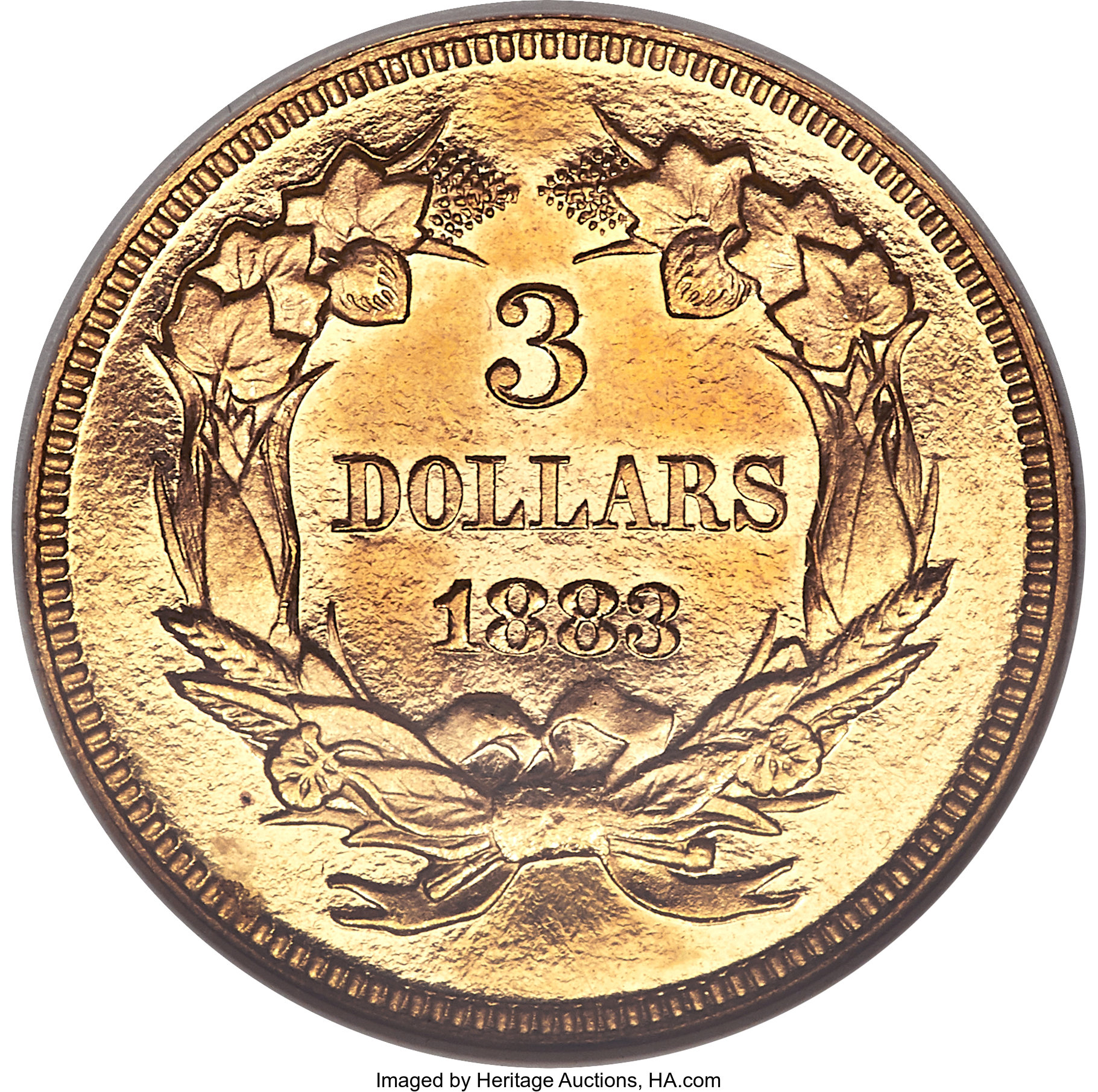 image for: 1883 $3 PR65 Cameo ANACS....