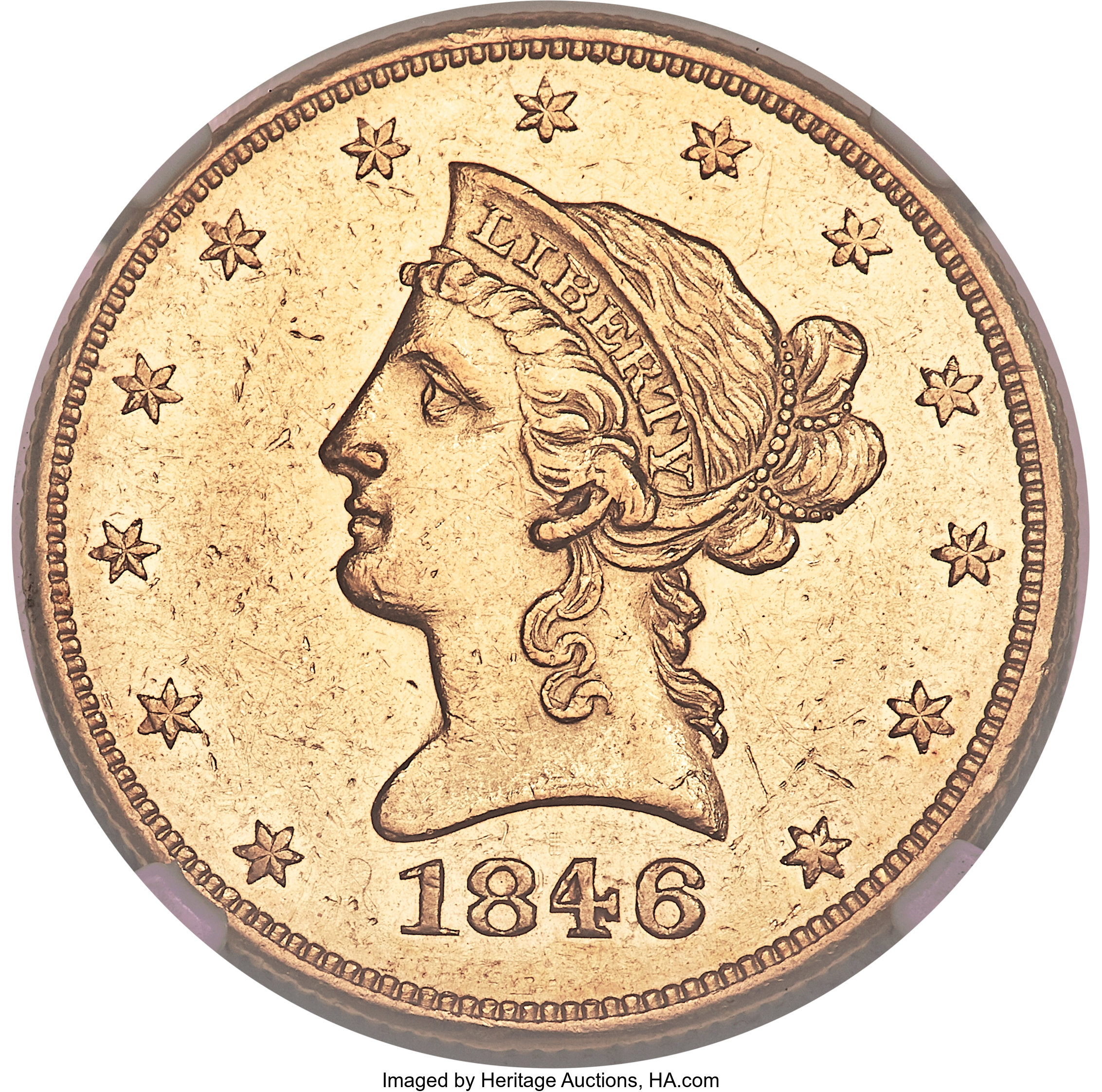 1846 $10 MS