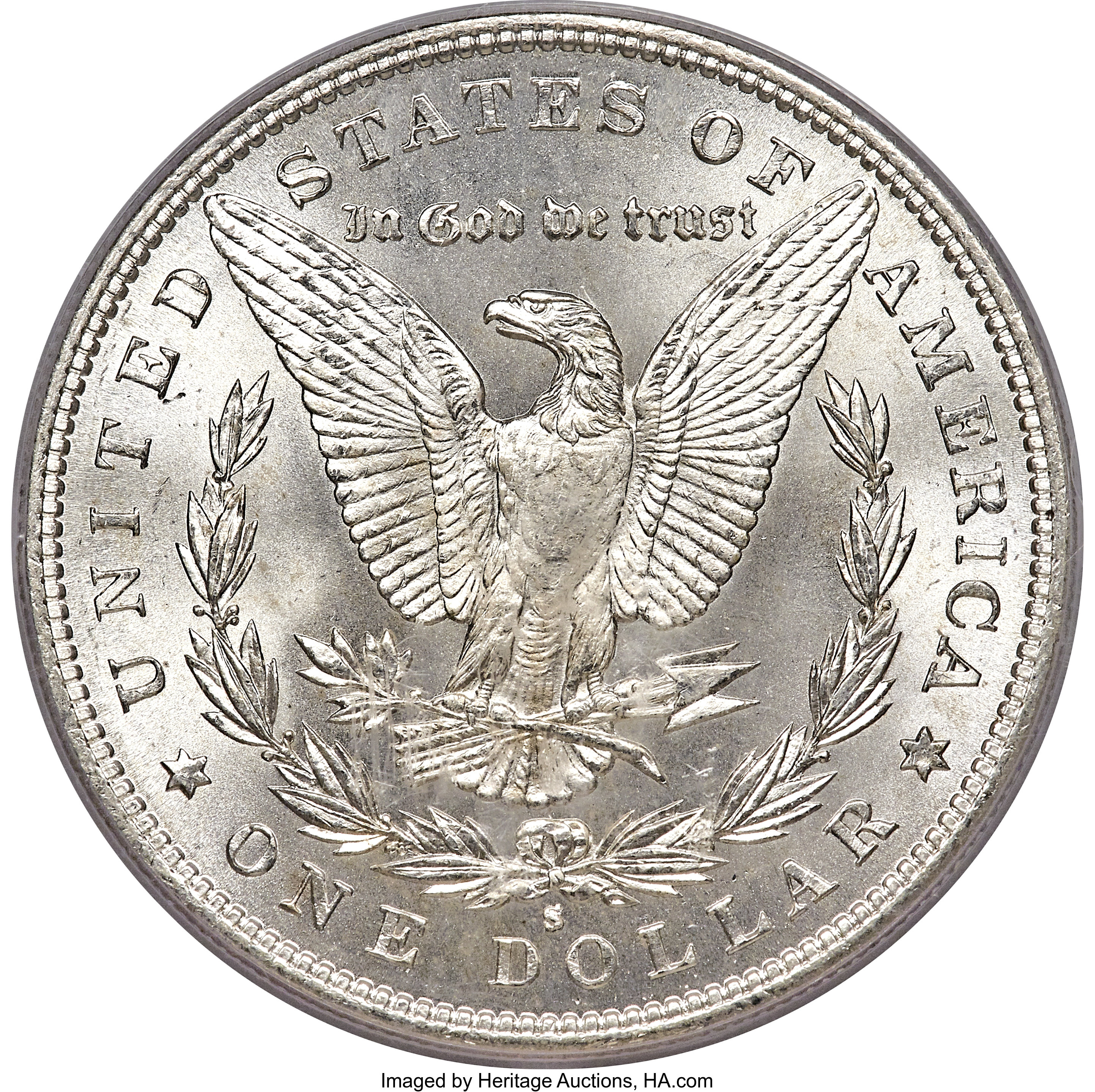 image for: 1886-S/S $1 VAM-2, Top 100, MS66 PCGS....