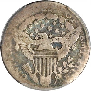 image for: 1804 Draped Bust Dime. JR-2. Rarity-5. 14 Stars on Reverse. AG-3 (PCGS).