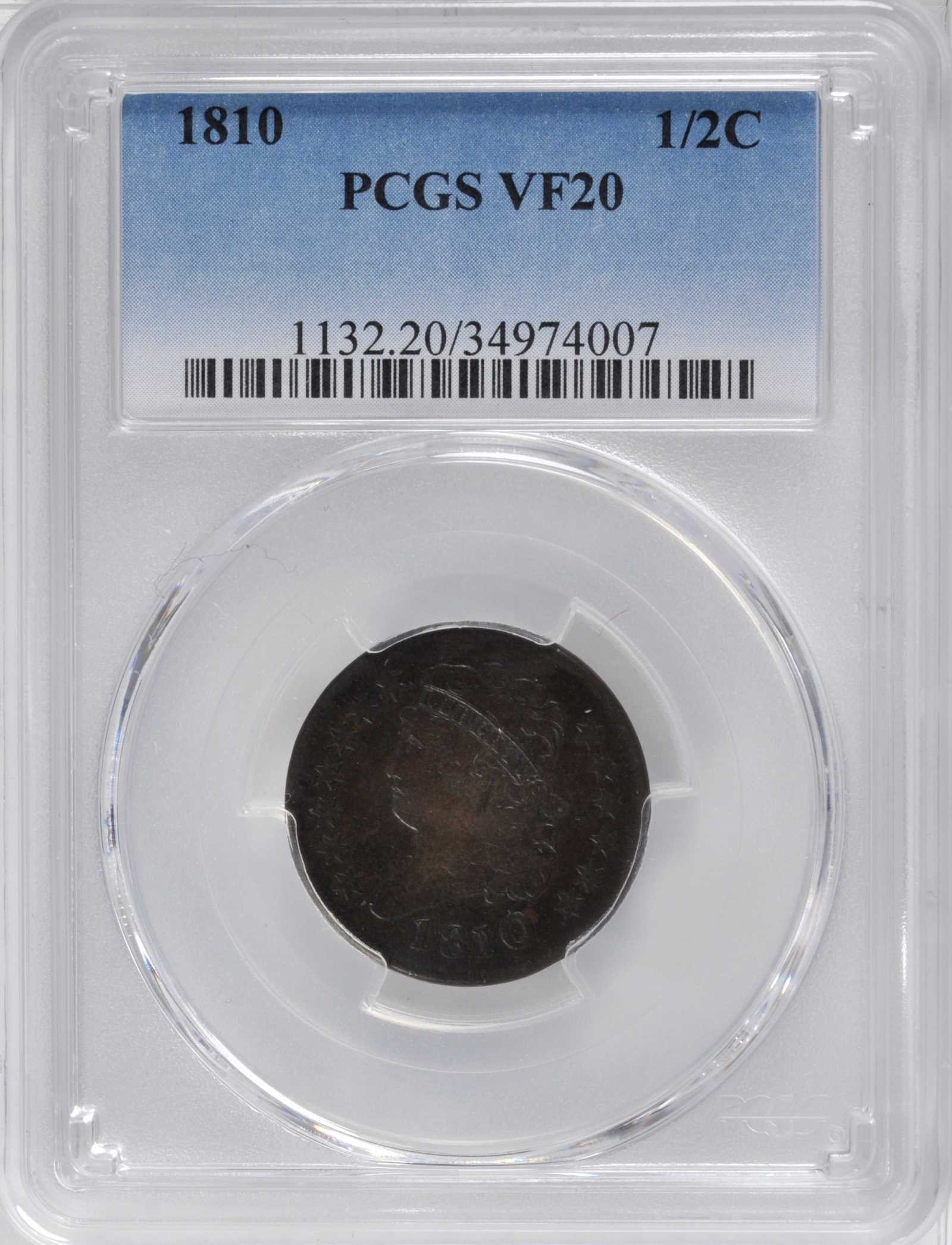 1810 1/2c MS BN AG3 BN thumbnail 24