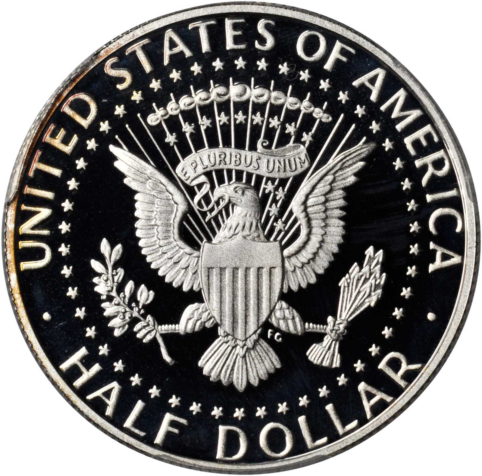 image for: 2012-S Kennedy Half Dollar. Silver. Proof-68 Deep Cameo (PCGS).