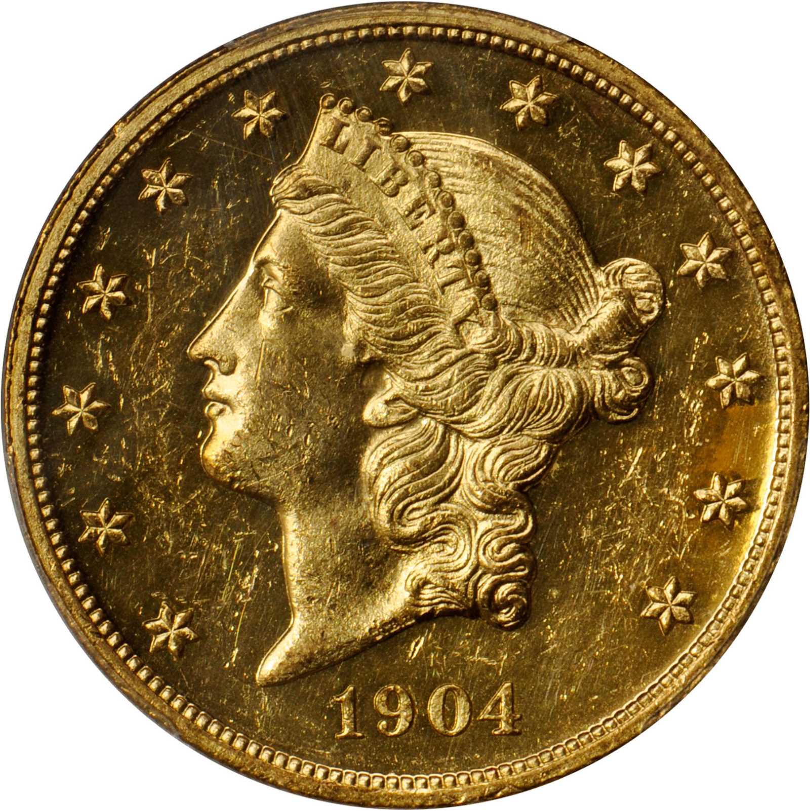 image for: 1904 Liberty Head Double Eagle. Proof-61 Cameo (PCGS).