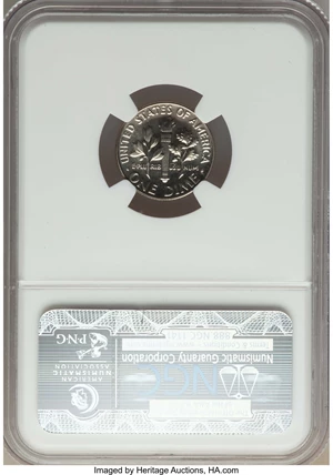 image for: 1966 10C SMS MS69 Full Torch NGC. NGC Census: (0/0). PCGS Population: (4/0). Mintage 2,260,000....