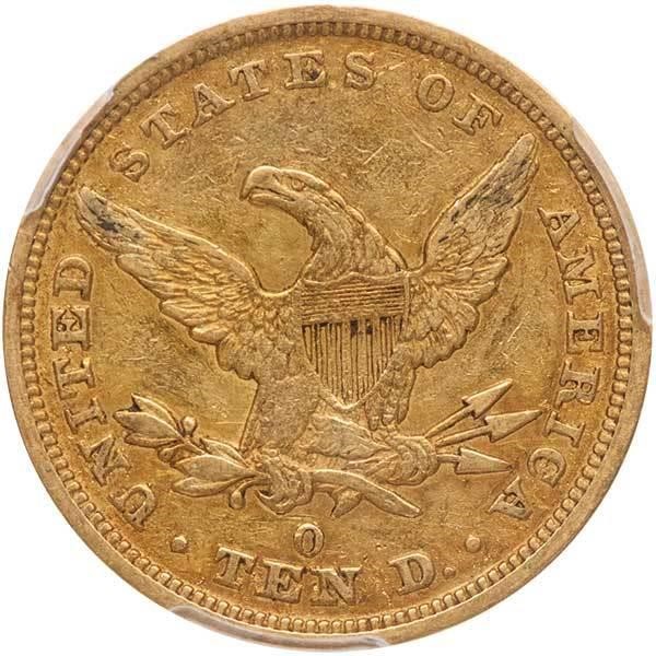 image for: $10 1846/'5-O PCGS XF40
