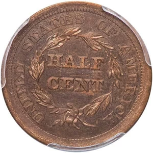 image for: 1/2C 1856 J-177. PCGS PR64 CAC
