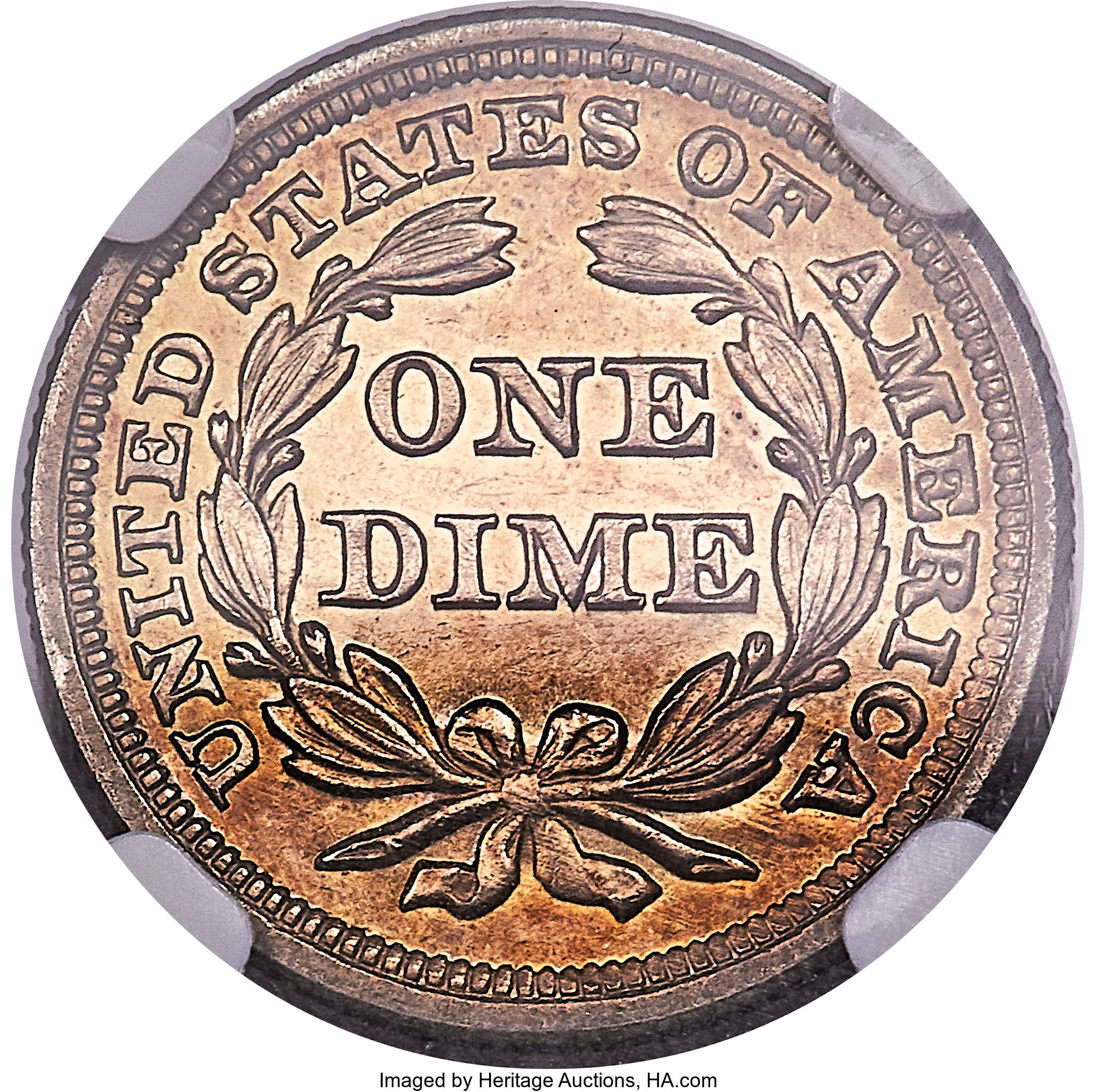 image for: 1857 10C PR64 NGC. Fortin-Unlisted....