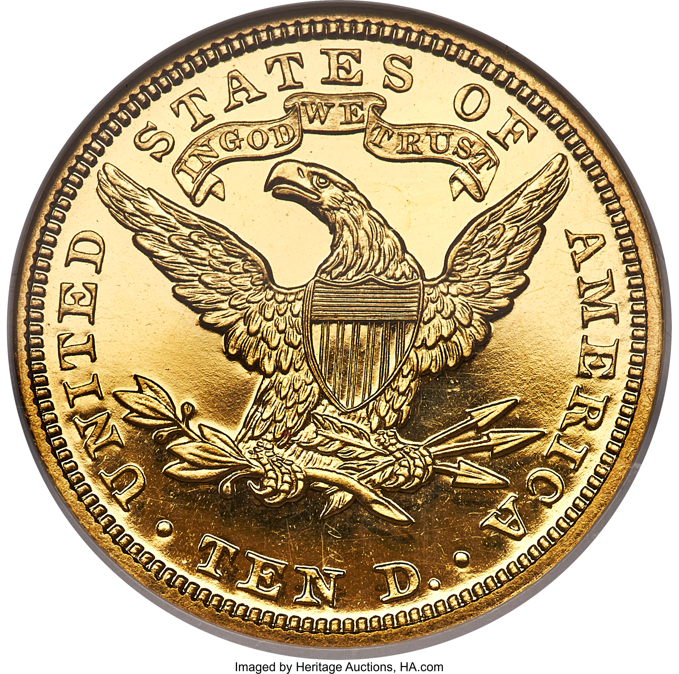 image for: 1905 $10 PR63 Cameo NGC....