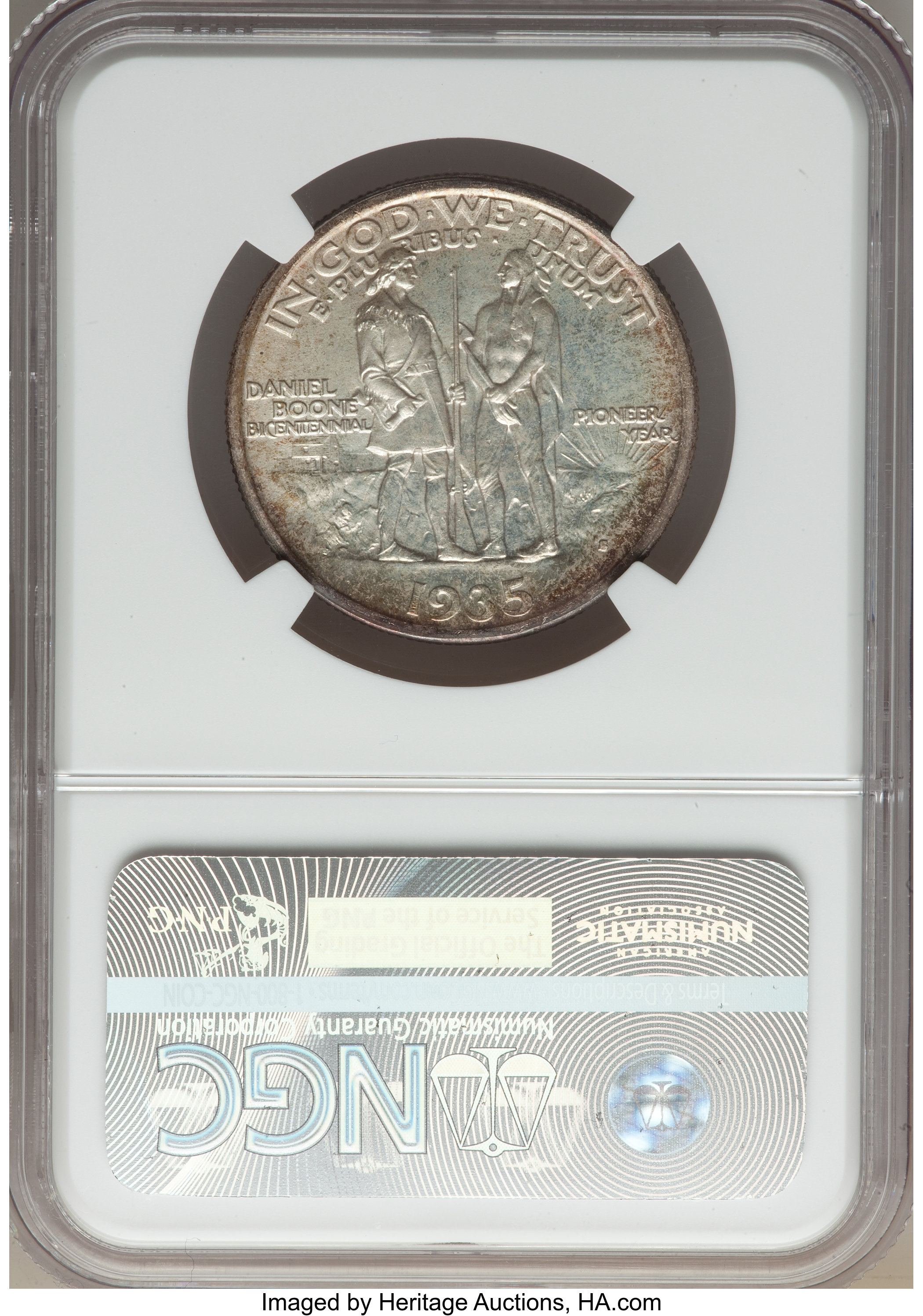 1935-S 50c Boone MS68 thumbnail 2