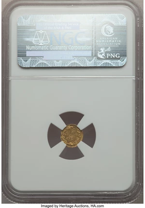 image for: 1875 25C Indian Round 25 Cents, BG-848, Low R.7, MS65 NGC....