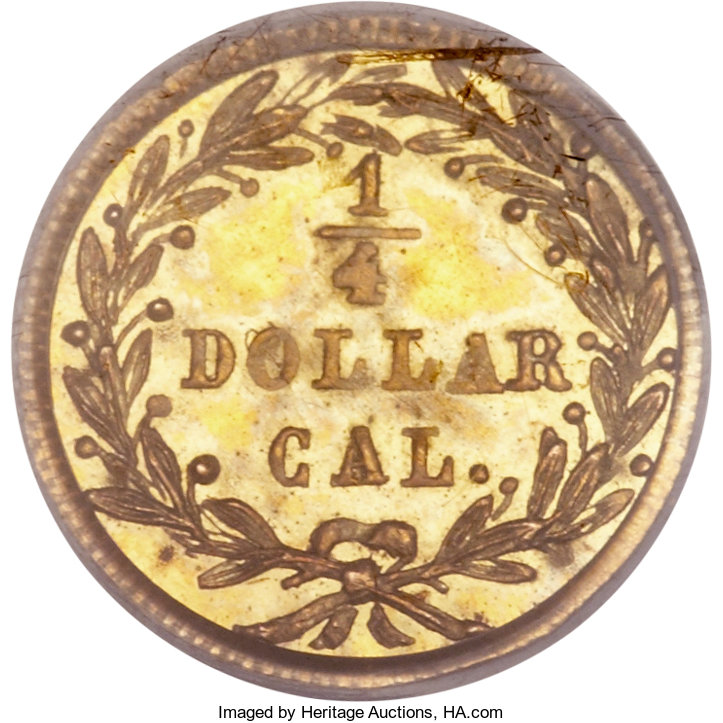 image for: 1872/1 25C Indian Round 25 Cents, BG-868, High R.4, MS66 PCGS....