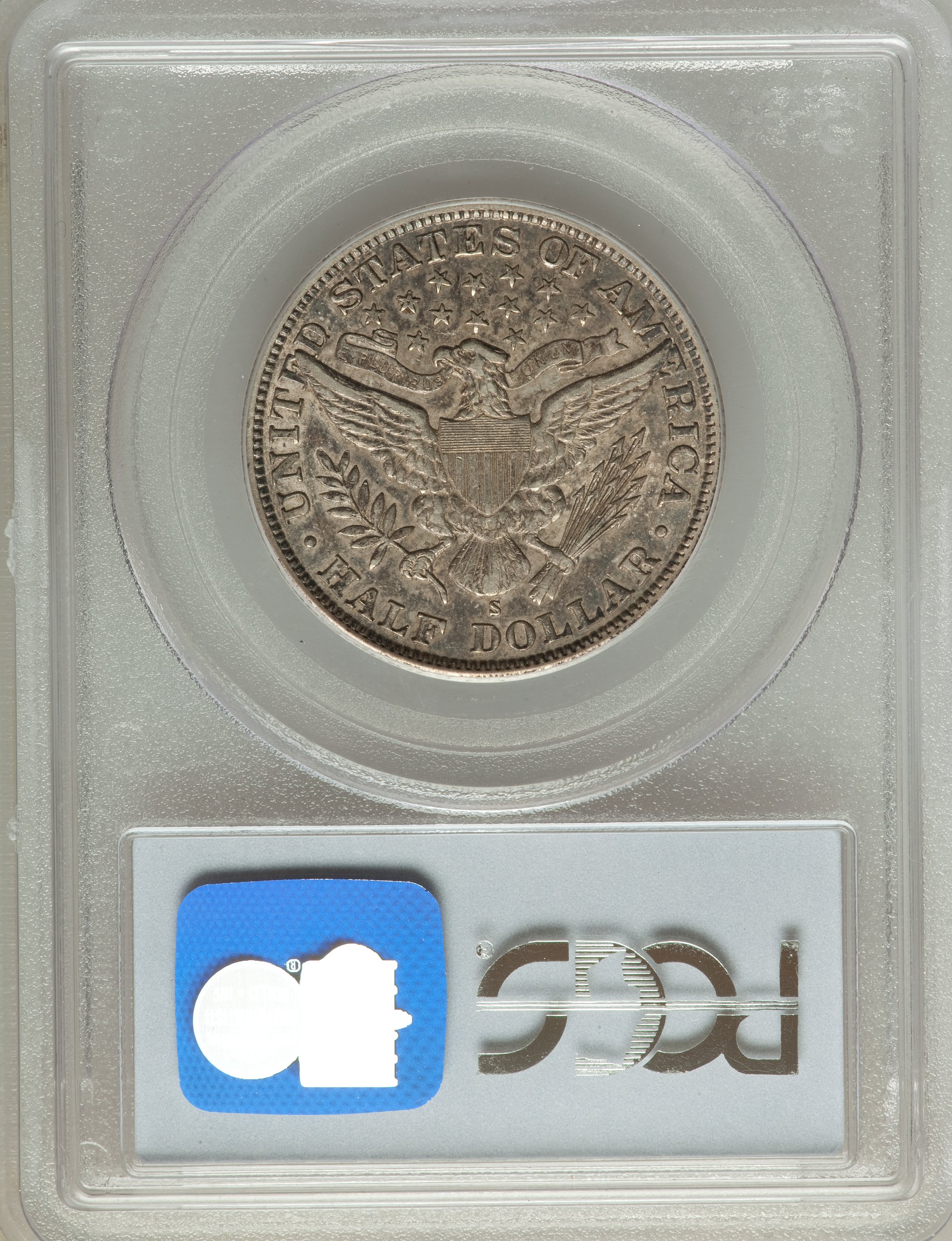 1909-S 50c AU53 thumbnail 2