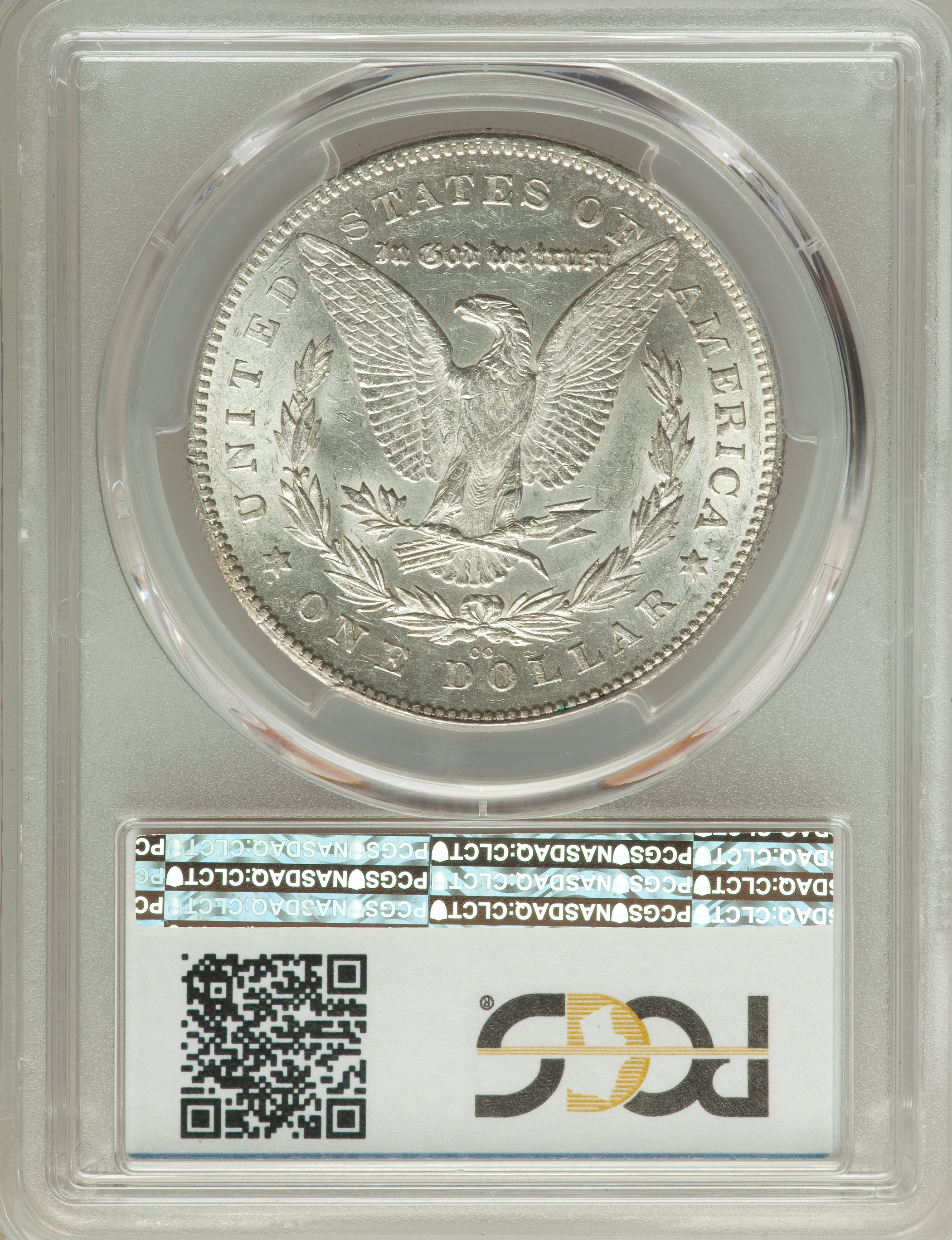 1880/79-CC $1  Reverse of 1878 AU53 thumbnail 6