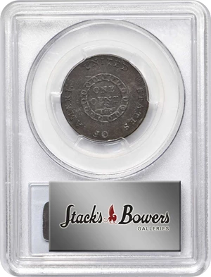 image for: 1793 Flowing Hair Cent. Chain Reverse. S-1. Rarity-4. AMERI. AU-53 (PCGS).