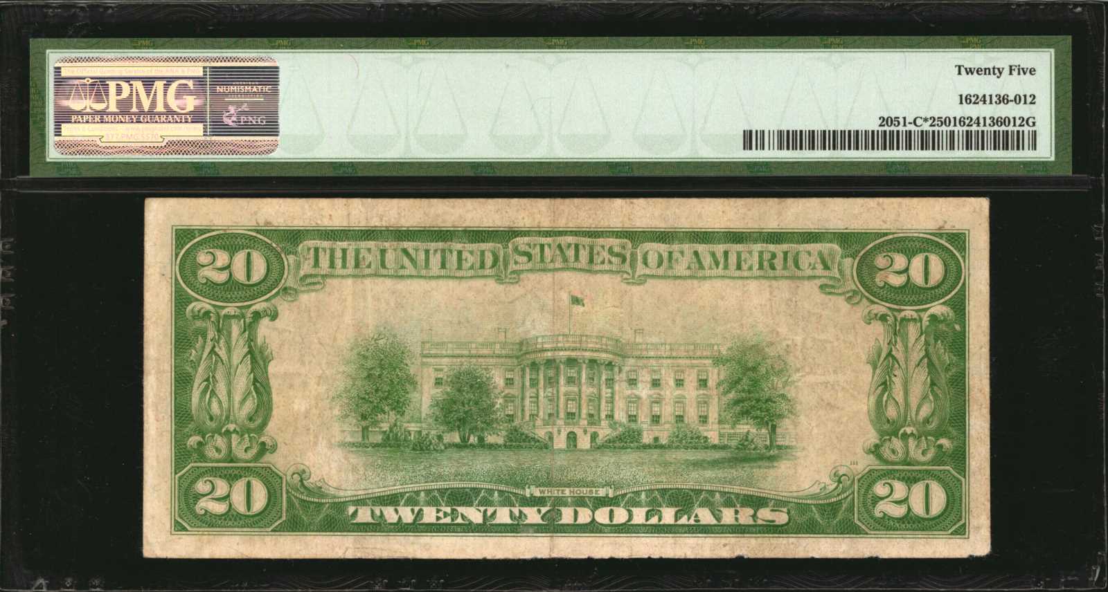image for: Fr. 2051-C*. 1928A $20 Federal Reserve Star Note. Philadelphia. PMG Very Fine 25.