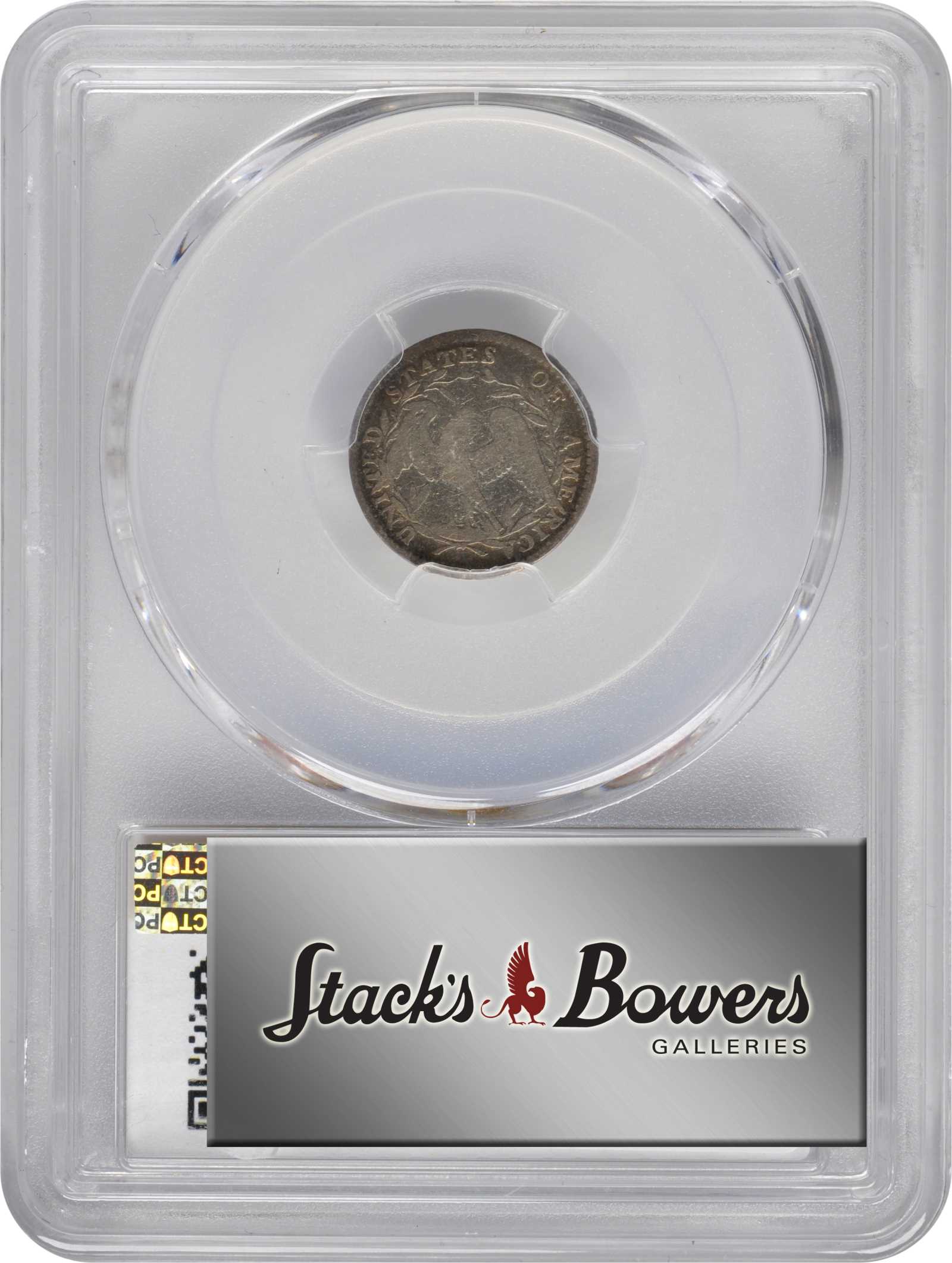 Flowing Hair Half Dime H10c 1794-1795 [Type] VG8 thumbnail 4
