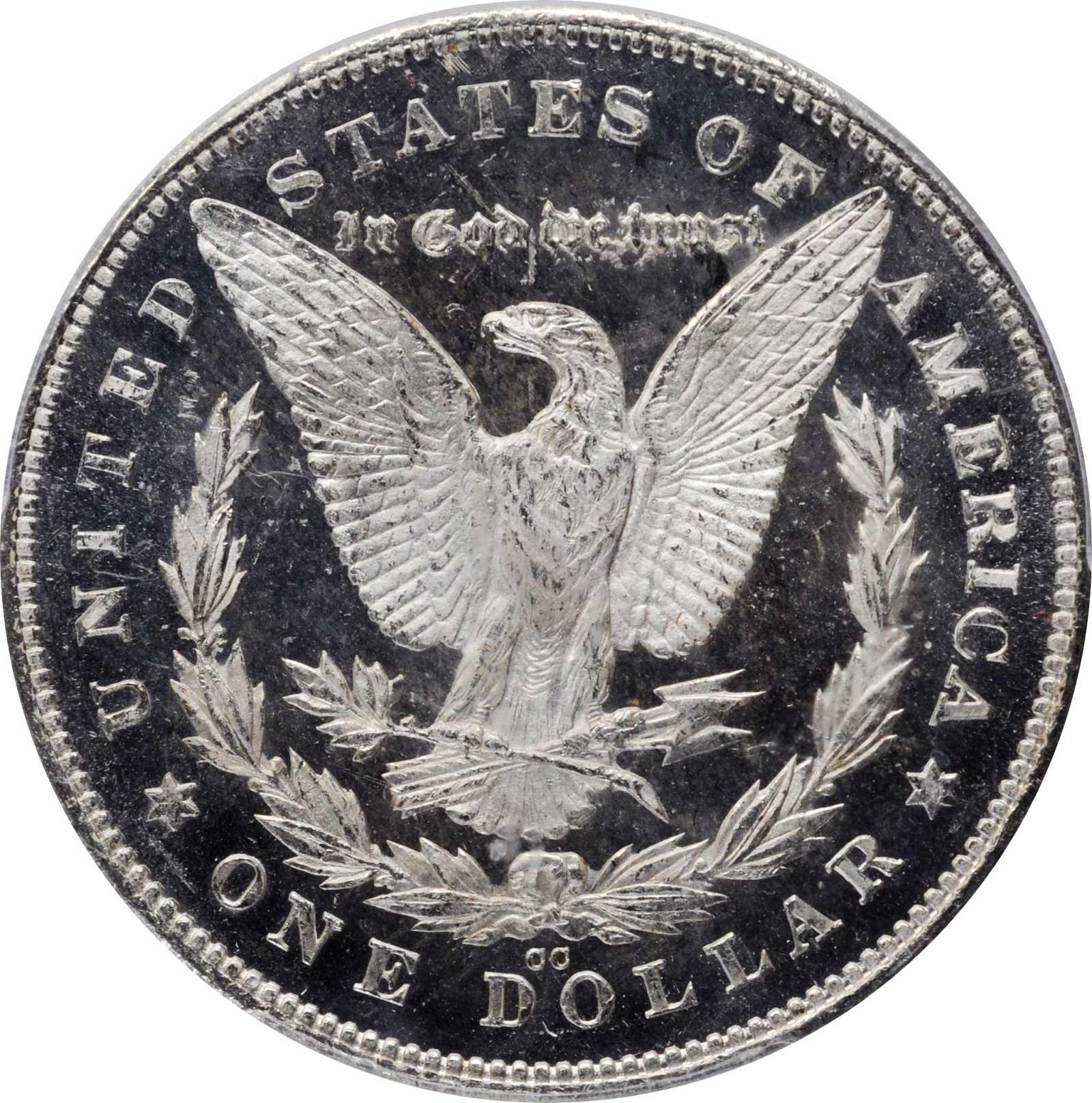 image for: 1880/79-CC Morgan Silver Dollar. VAM-4. Top 100 Variety. Reverse of 1878. MS-64 PL (PCGS).