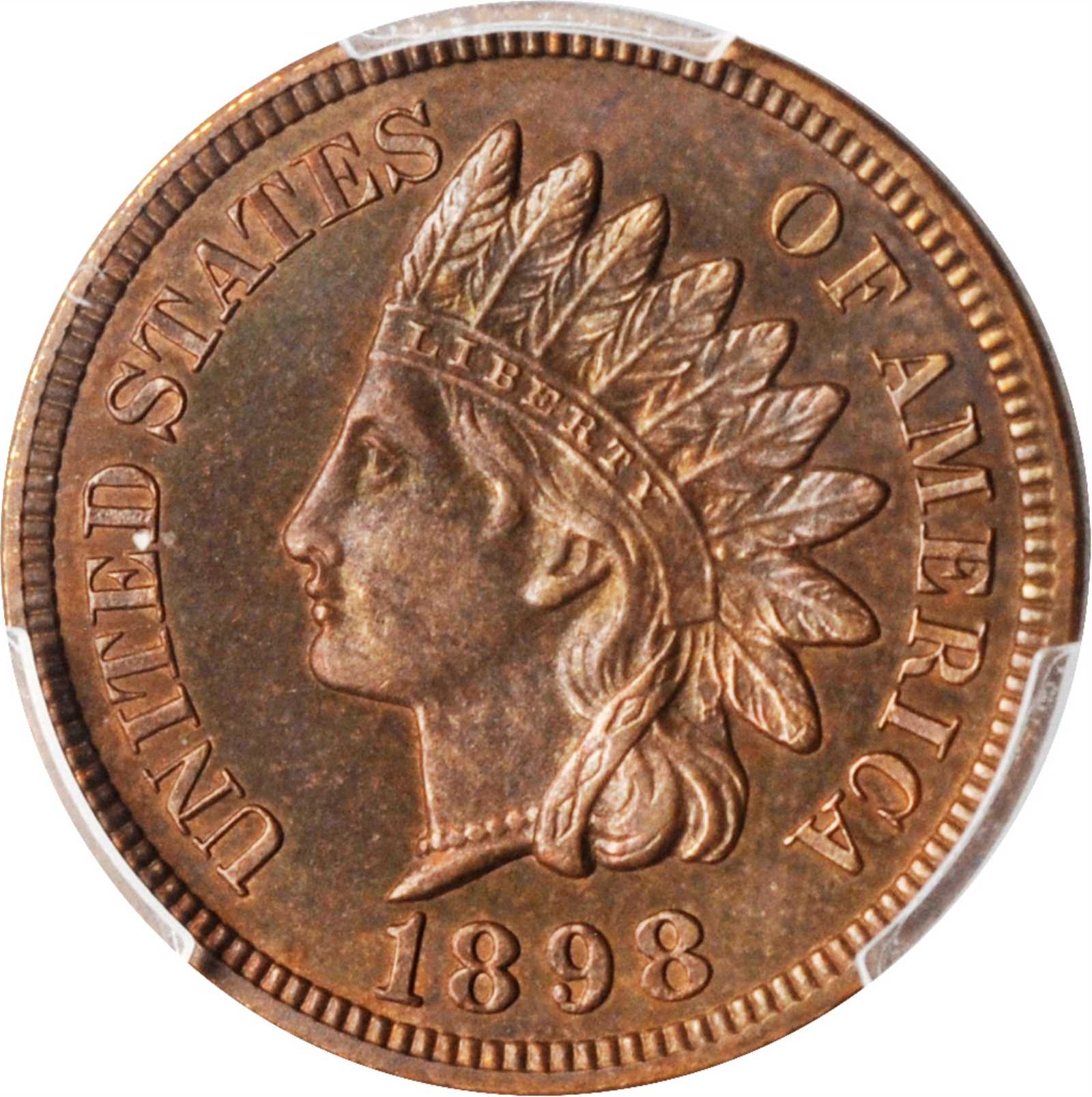 image for: 1898 Indian Cent. Proof-62 BN (PCGS).