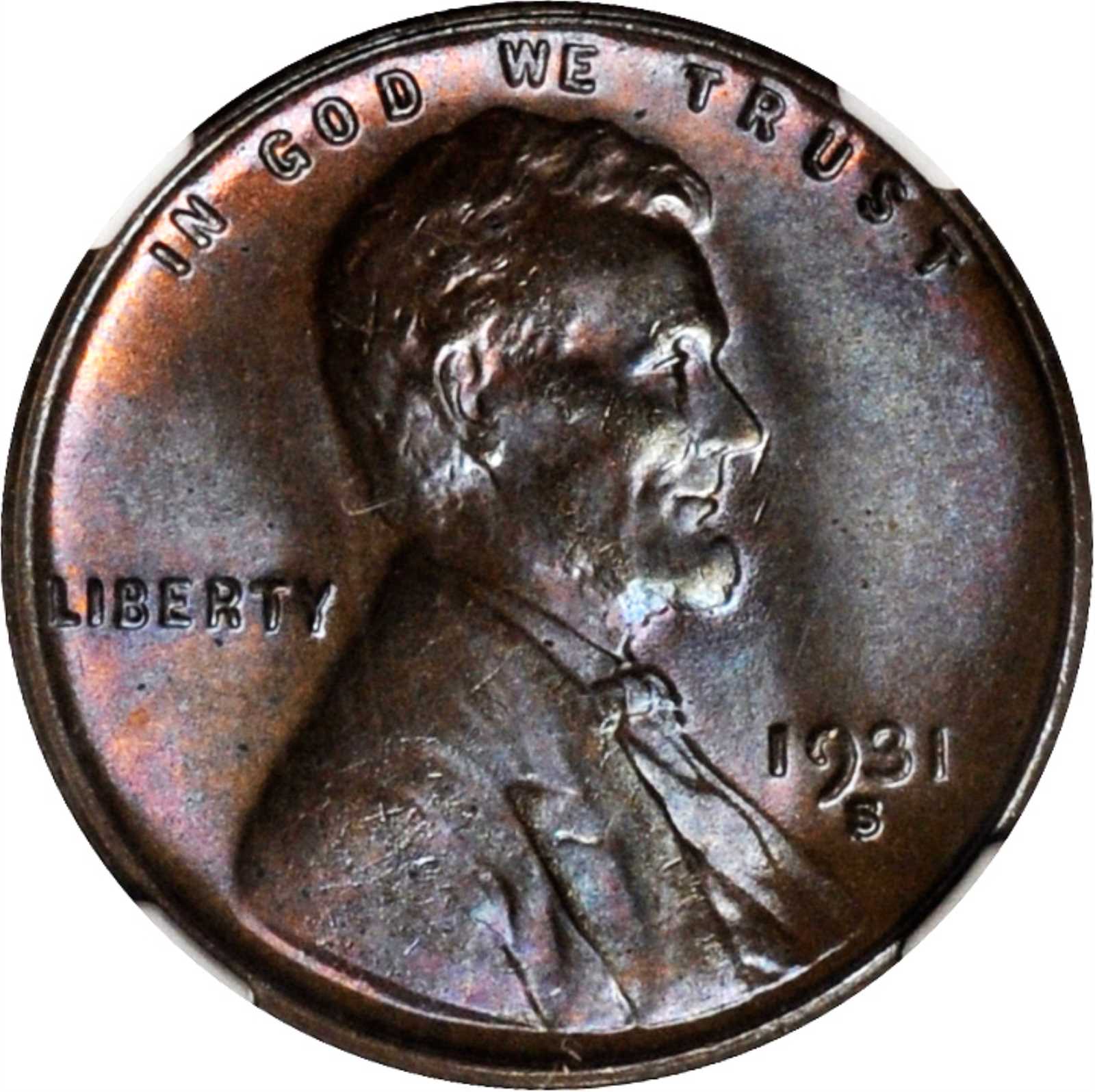 1931-S lincoln wheat outlet cent