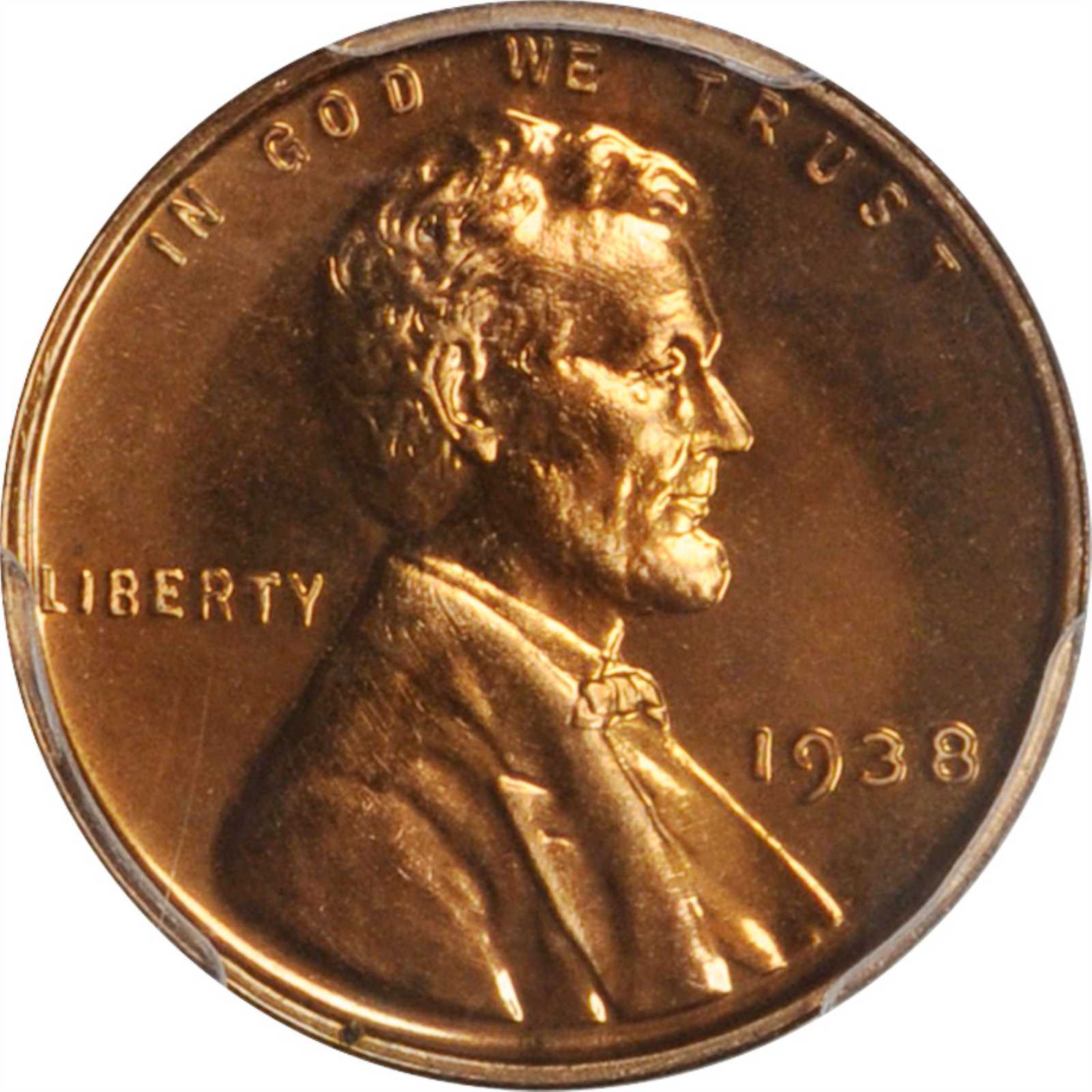 1938 Proof Set. (PCGS).