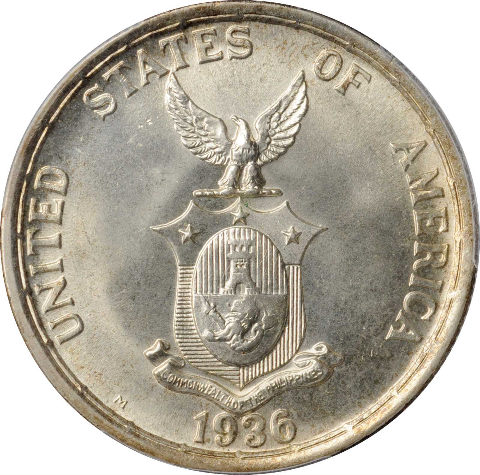 image for: 1936-M Three-Piece Silver Commemorative Set with Holder (PCGS).