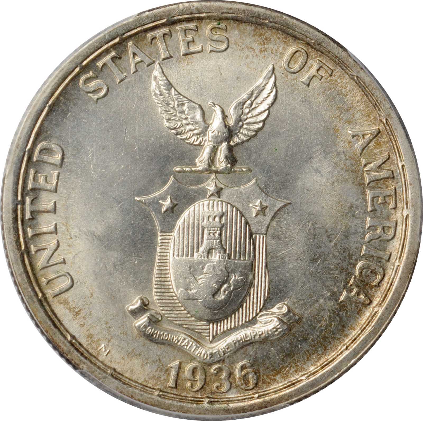 image for: 1936-M Three-Piece Silver Commemorative Set with Holder (PCGS).