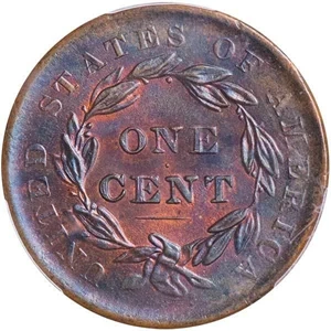 image for: 1C 1838 N-3. PCGS MS64 BN CAC EX NAFTZGER