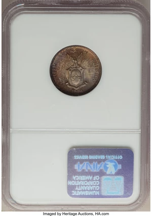 image for: 1944-D/S 20C Philippines 20 Centavos MS67 NGC. NGC Census: (0/0). PCGS Population: (2/0).From The Mahal Collection...