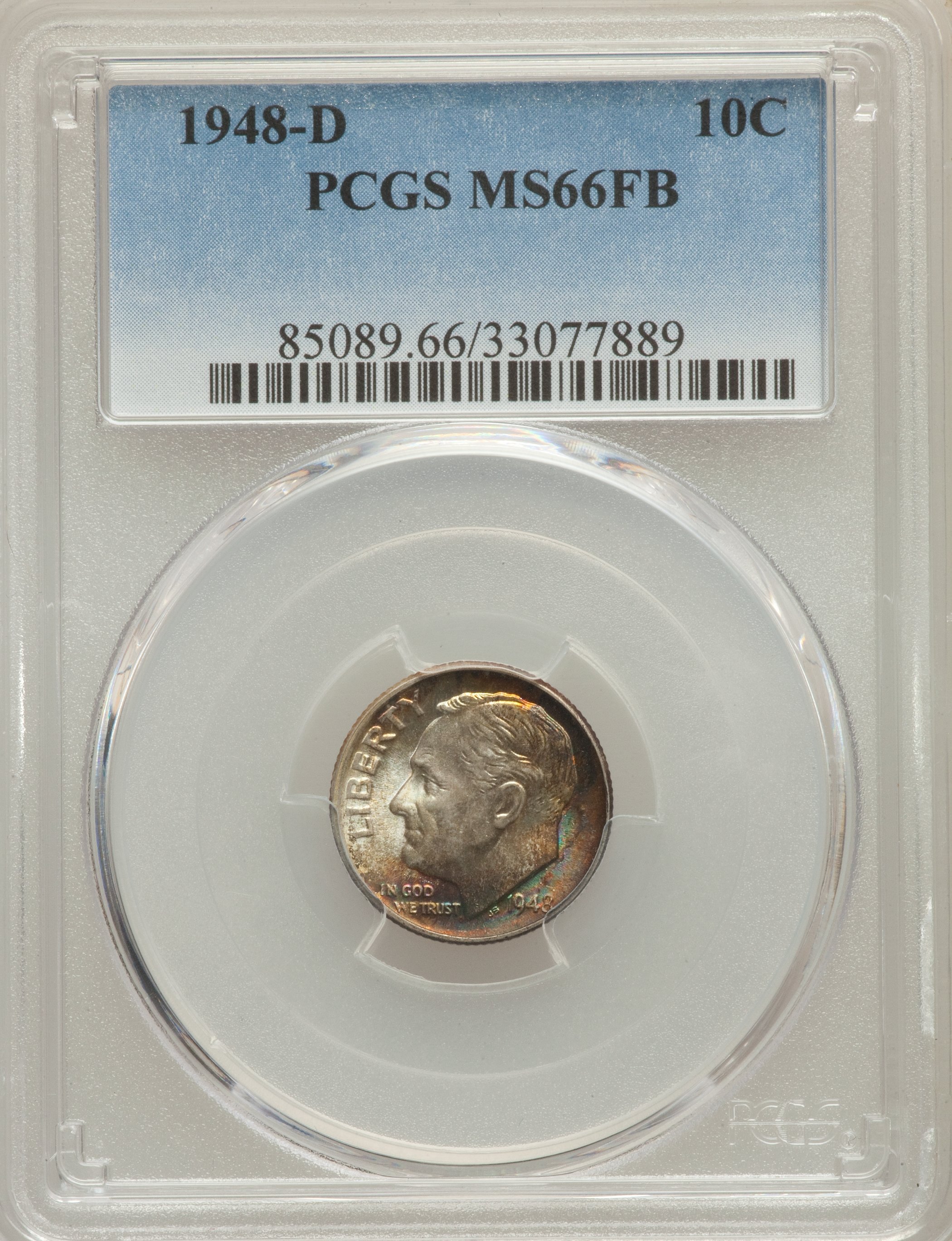 1948-D 10c MS FB MS66 FB thumbnail 17
