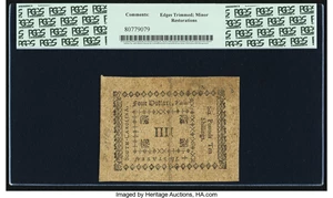 image for: South Carolina October 19, 1776 $4 PCGS Fine 15....
