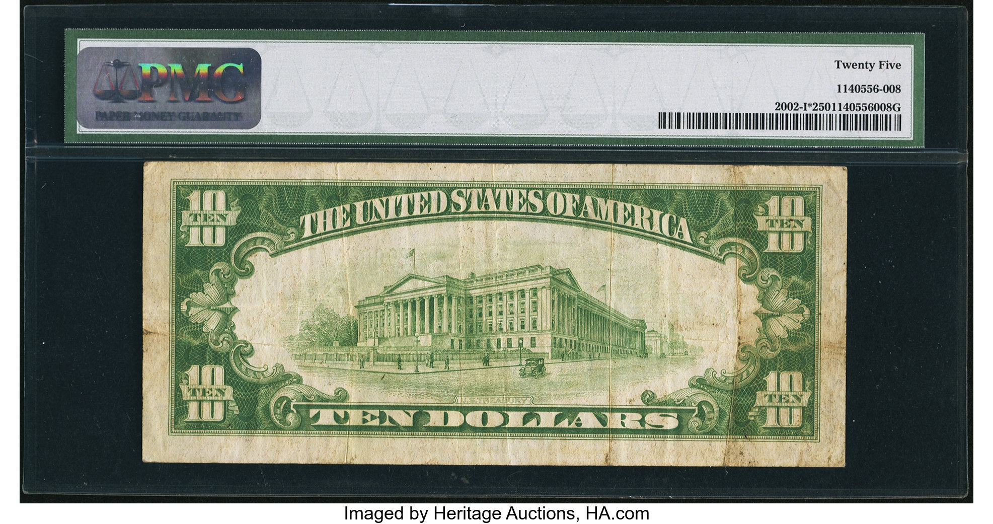 image for: Fr. 2002-I* $10 1928B Federal Reserve Note. PMG Very Fine 25....