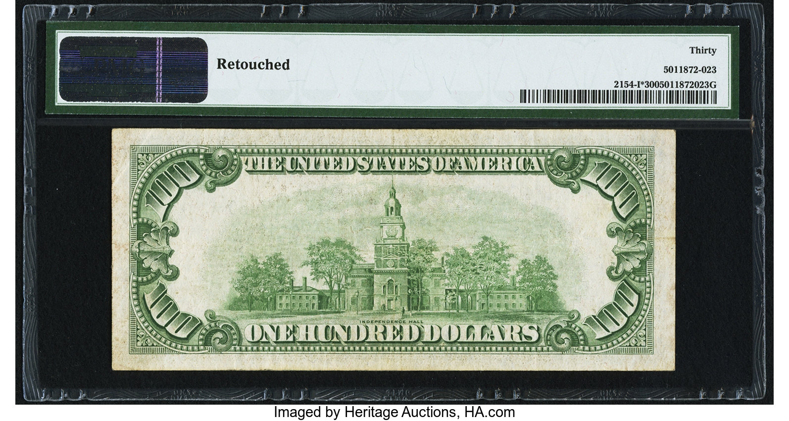 image for: Fr. 2154-I* $100 1934B Mule Federal Reserve Note. PMG Very Fine 30....