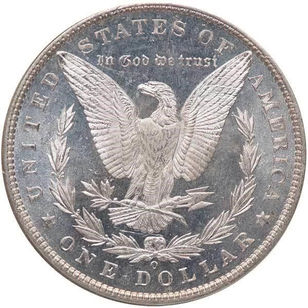 image for: $1 1891-O PCGS MS65 DMPL CAC