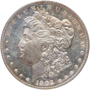 image for: $1 1902 PCGS MS66 PL CAC