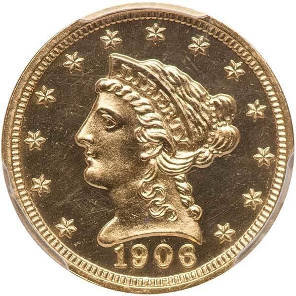image for: $2.50 1906 PCGS PR64